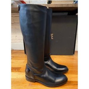 Frye Melissa Button Zip Tall Riding Boots